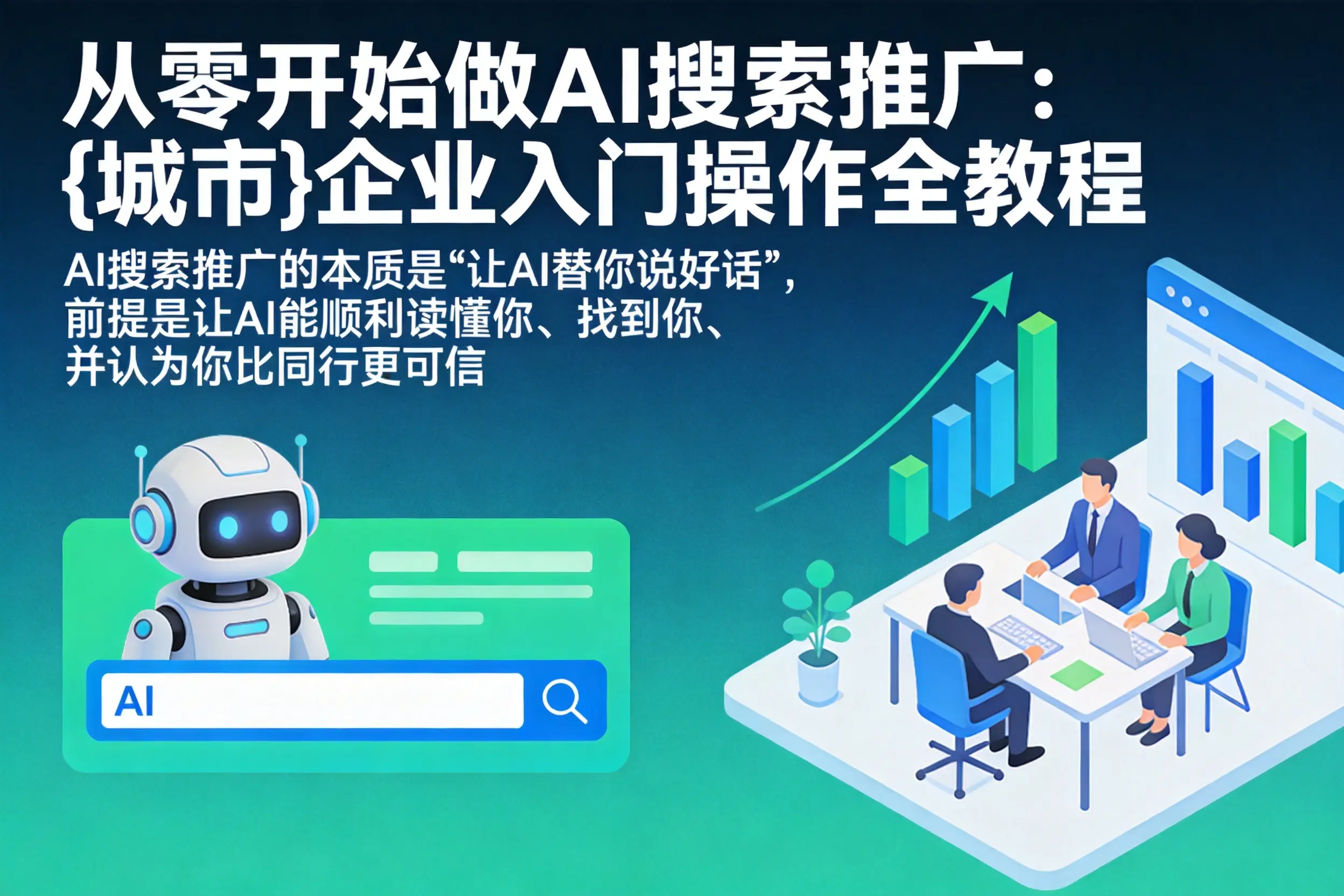从零开始做AI搜索推广：滨州企业入门操作全教程
