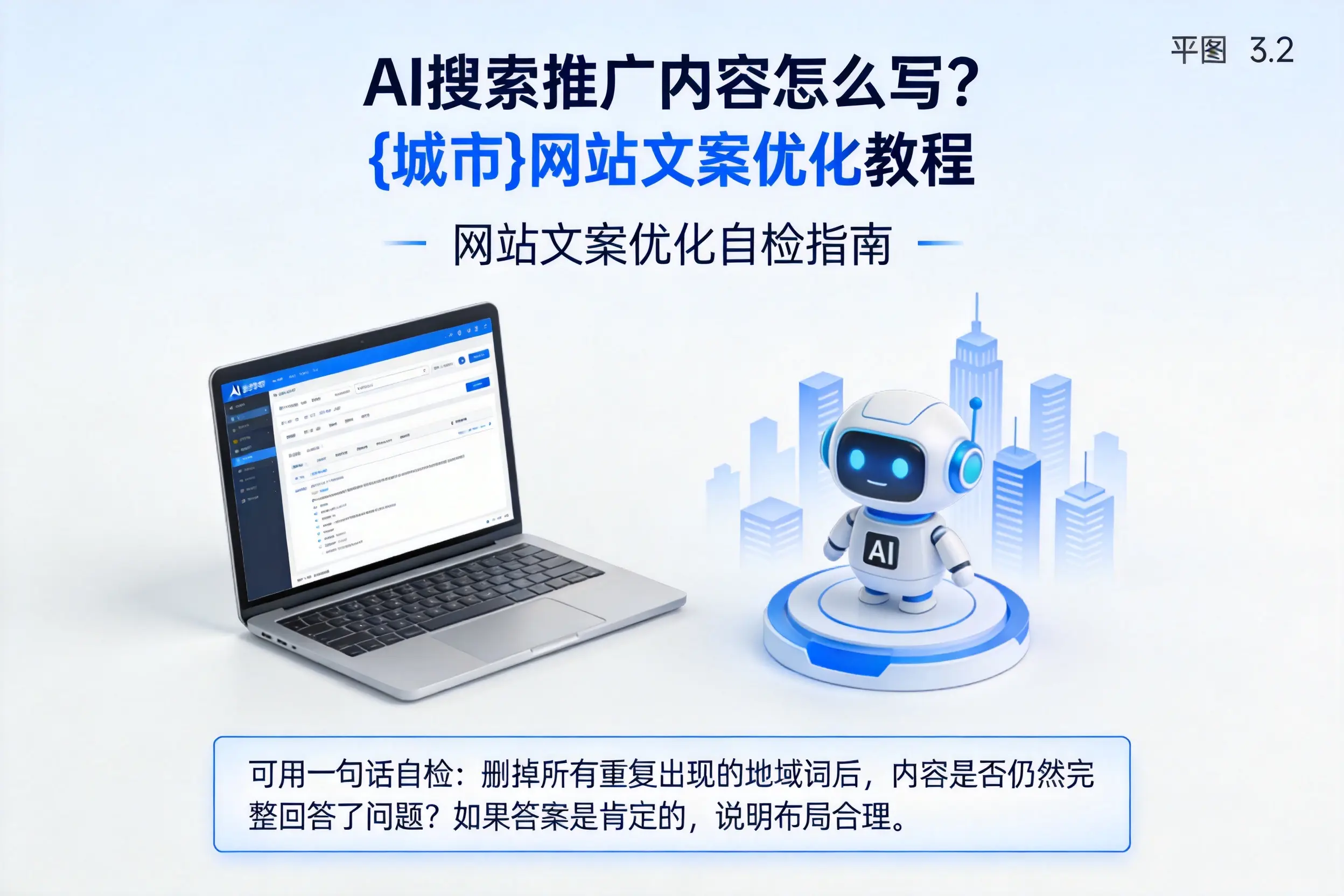 AI搜索推广内容怎么写？滨州网站文案优化教程
