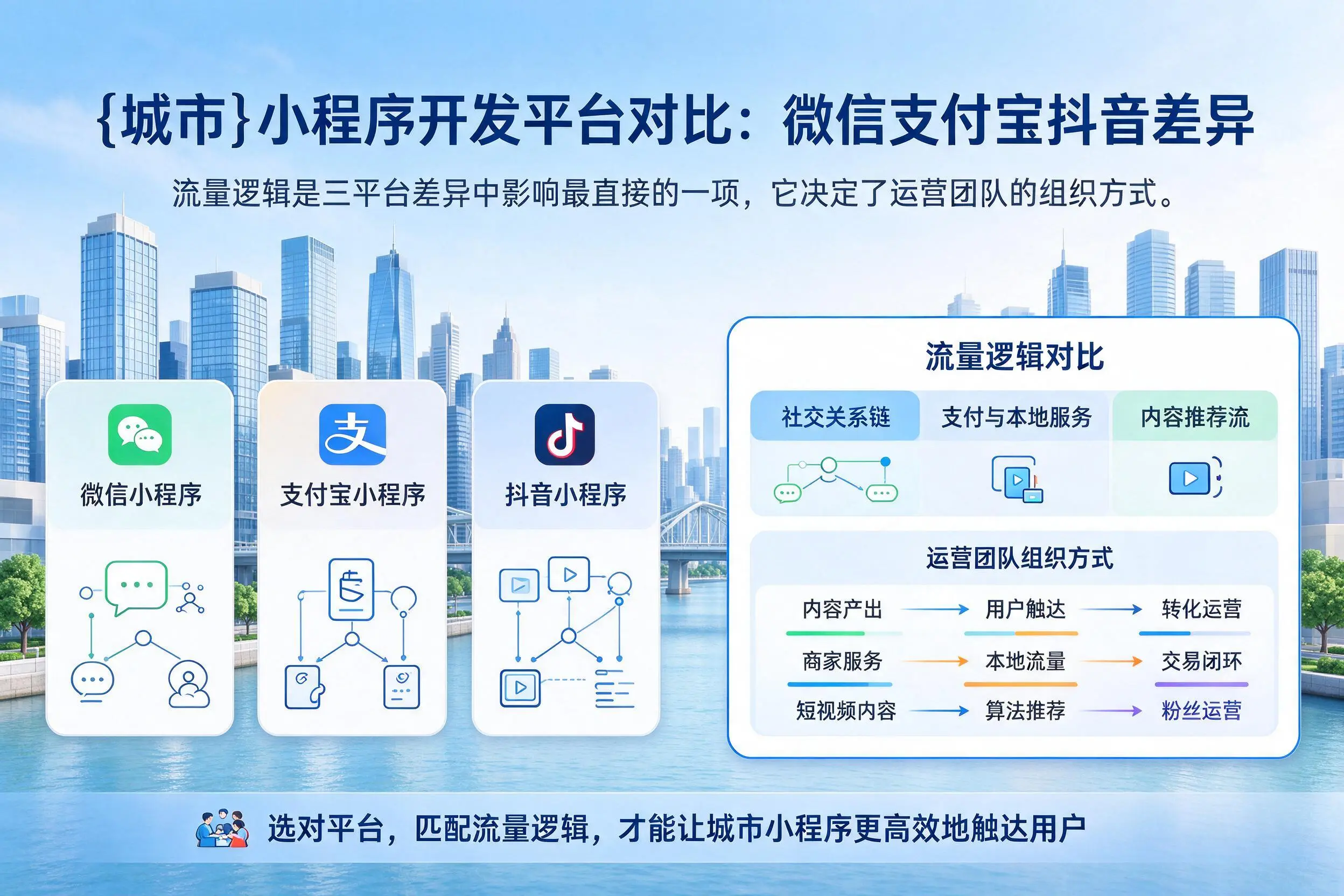 滨州小程序开发平台对比:微信支付宝抖音差异