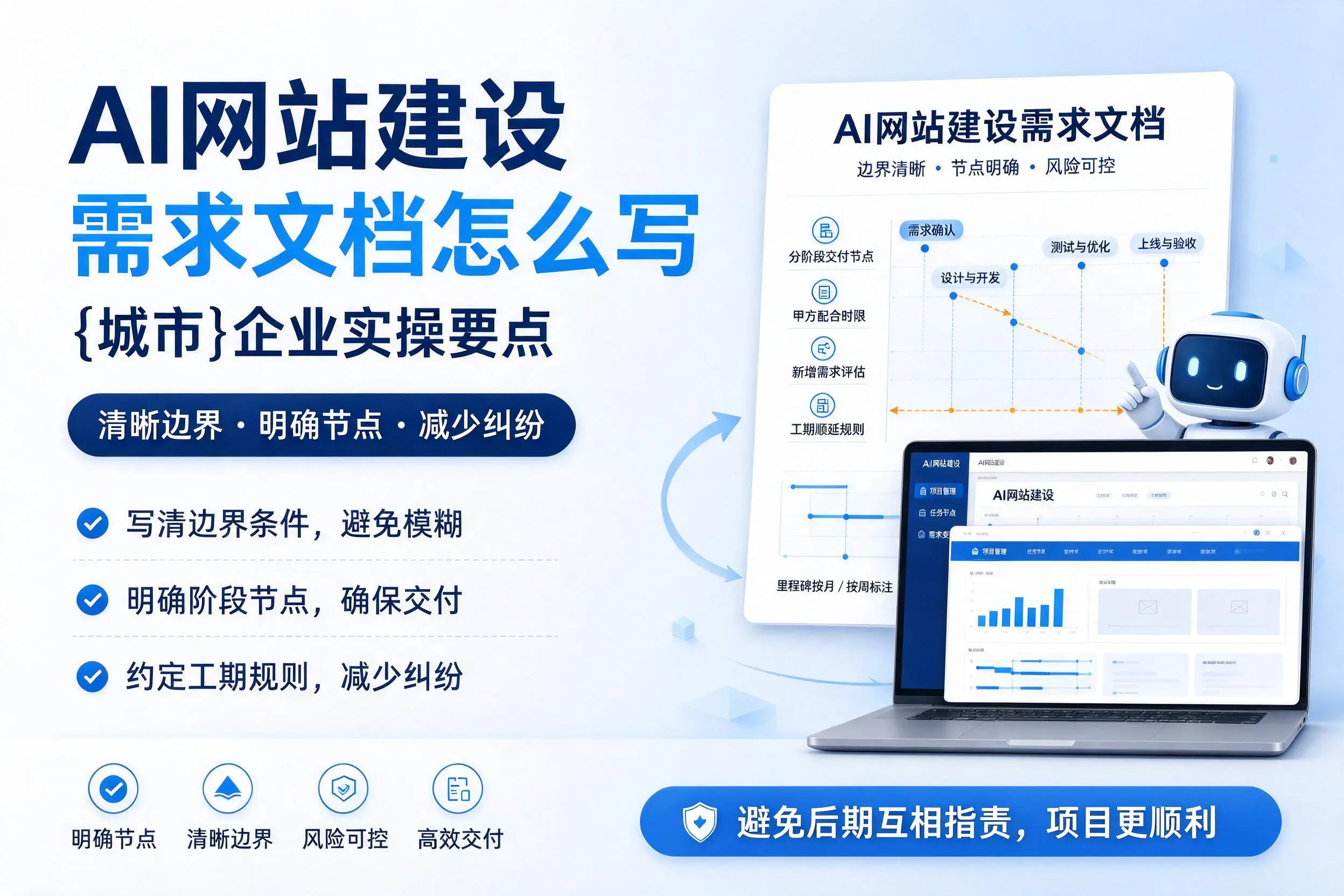AI网站建设需求文档怎么写,滨州企业实操要点